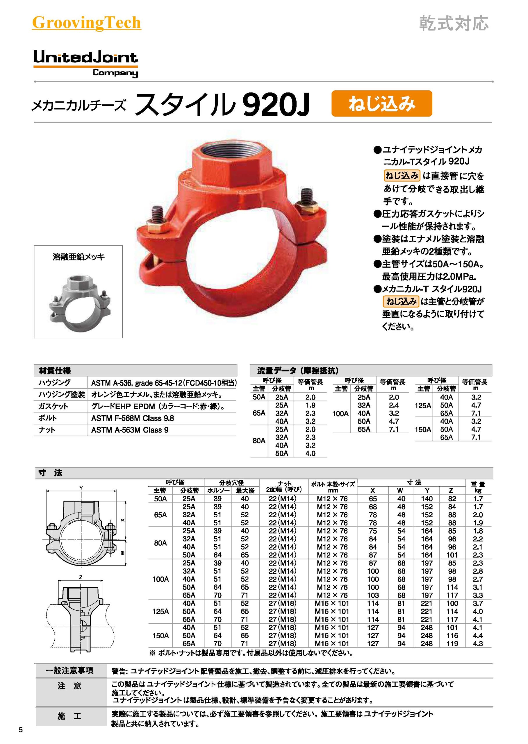 片落管 本管×枝管 ステンレス製 850Φ×650Φ-